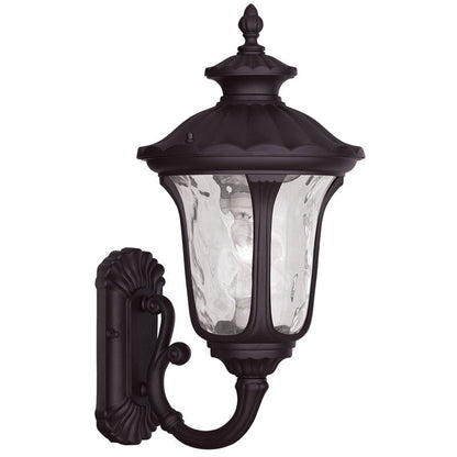 Livex Lighting Oxford Collection 1 Light Bronze Outdoor Wall Lantern in Bronze 7852-07