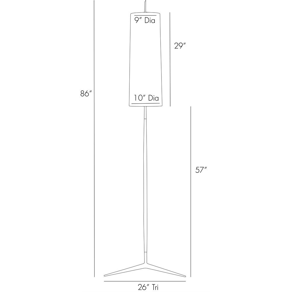 Arteriors Home Dunn Floor Lamp 79048-905