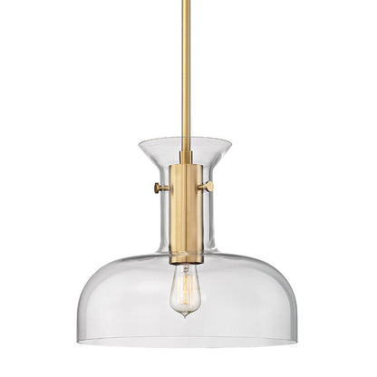 Hudson Valley Lighting Coffey Pendant in Aged Brass 7916-AGB