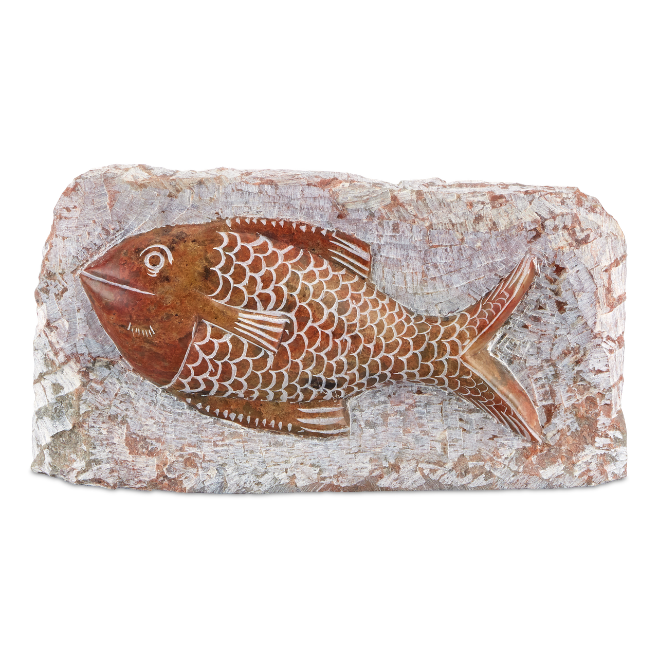 Currey & Co. 5" Marble Fish 1200-0850