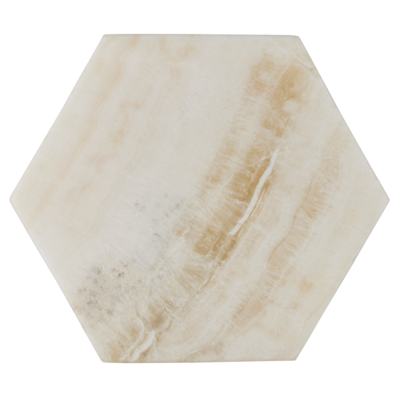 Currey & Co. Arco Onyx Hexagon Box 1200-0801