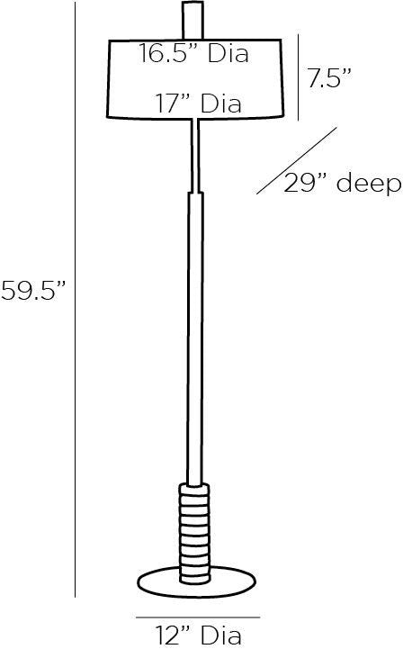 Arteriors Home Mitchell Floor Lamp 79835-583