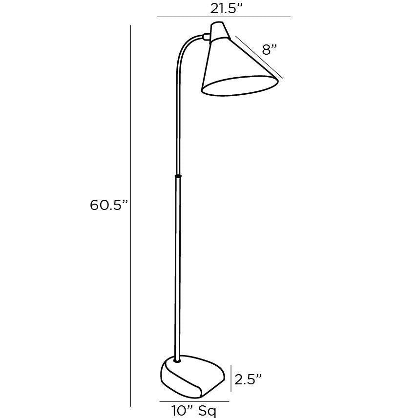 Arteriors Home Sweeney Floor Lamp 79847