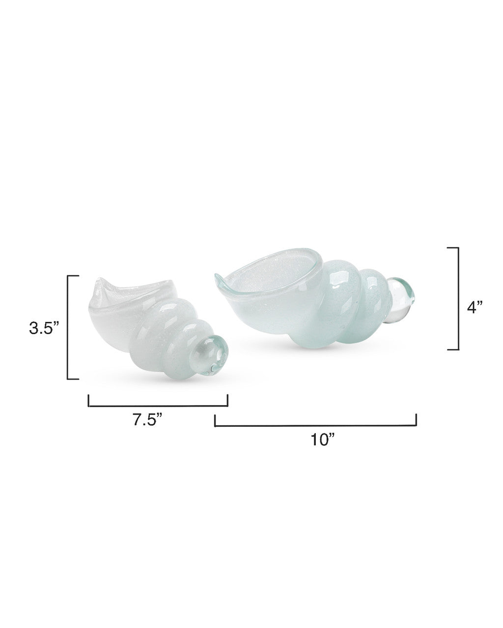 Jamie Young Ariel Shells (Set of 2) 7ARIE-SHWH