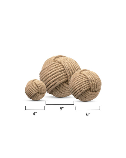 Jamie Young Jute Balls (Set of 3) 7BALL-JUTE