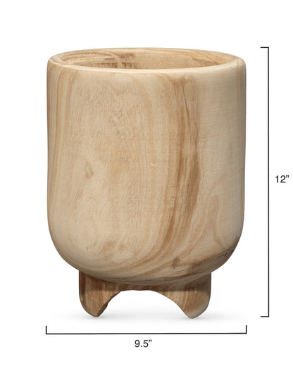 Jamie Young Canyon Wooden Vase 7CANY-VANA