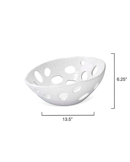 Jamie Young Crater Asymetric Bowl 7CRAT-BOWH