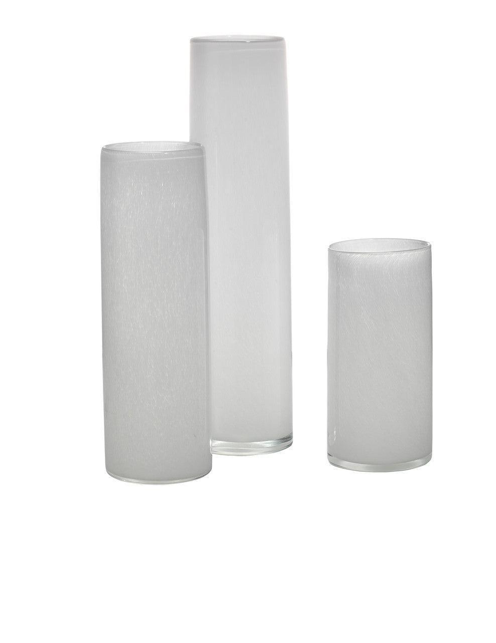 Jamie Young Gwendolyn Hand Blown Vases (Set of 3) 7GWEN-VAWH