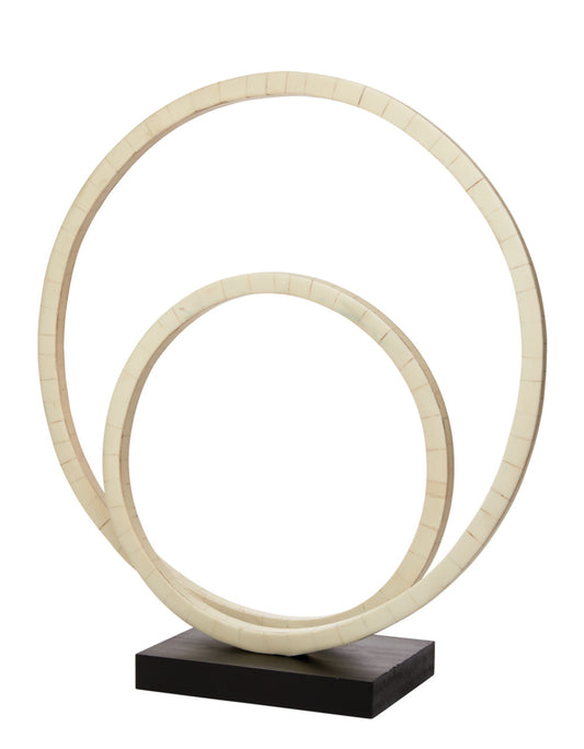 Jamie Young Helix Double Ring Sculpture 7HELI-NABO