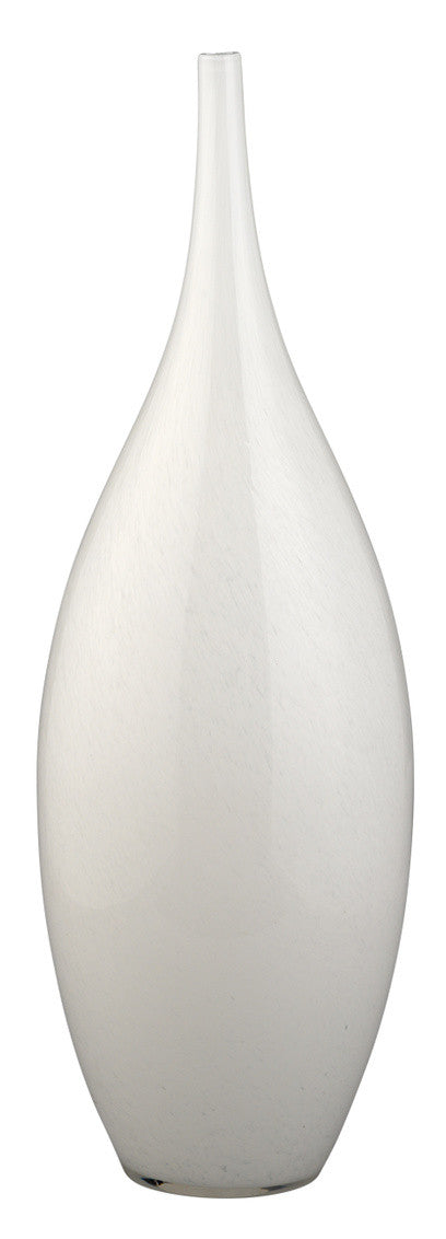 Jamie Young Nymph Vases in White Glass (set of 3) 7NYMP-VAWH