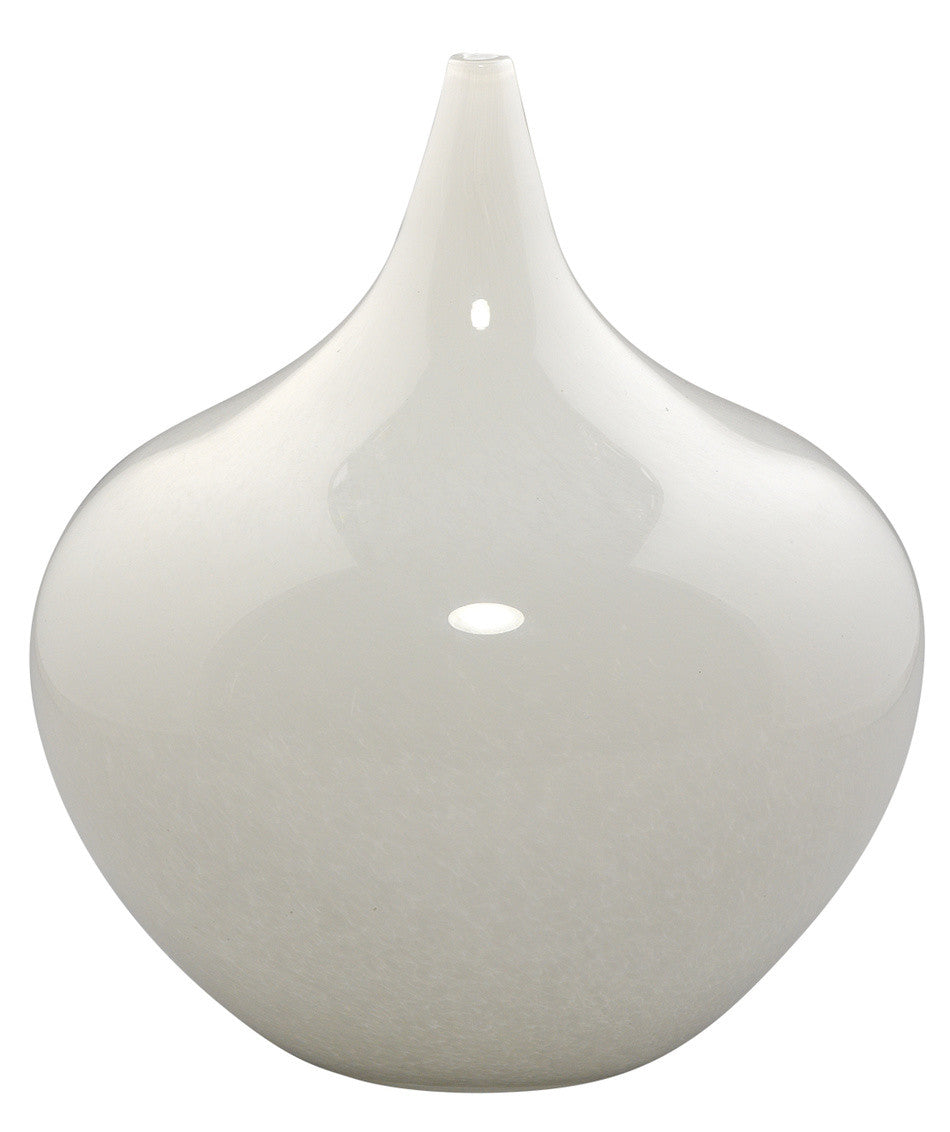 Jamie Young Nymph Vases in White Glass (set of 3) 7NYMP-VAWH