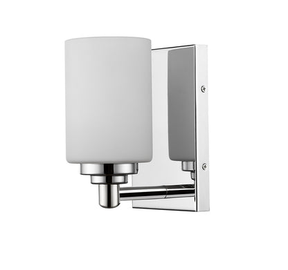 Z-Lite Soledad 1 Light Wall Sconce in Chrome 485-1S-CH