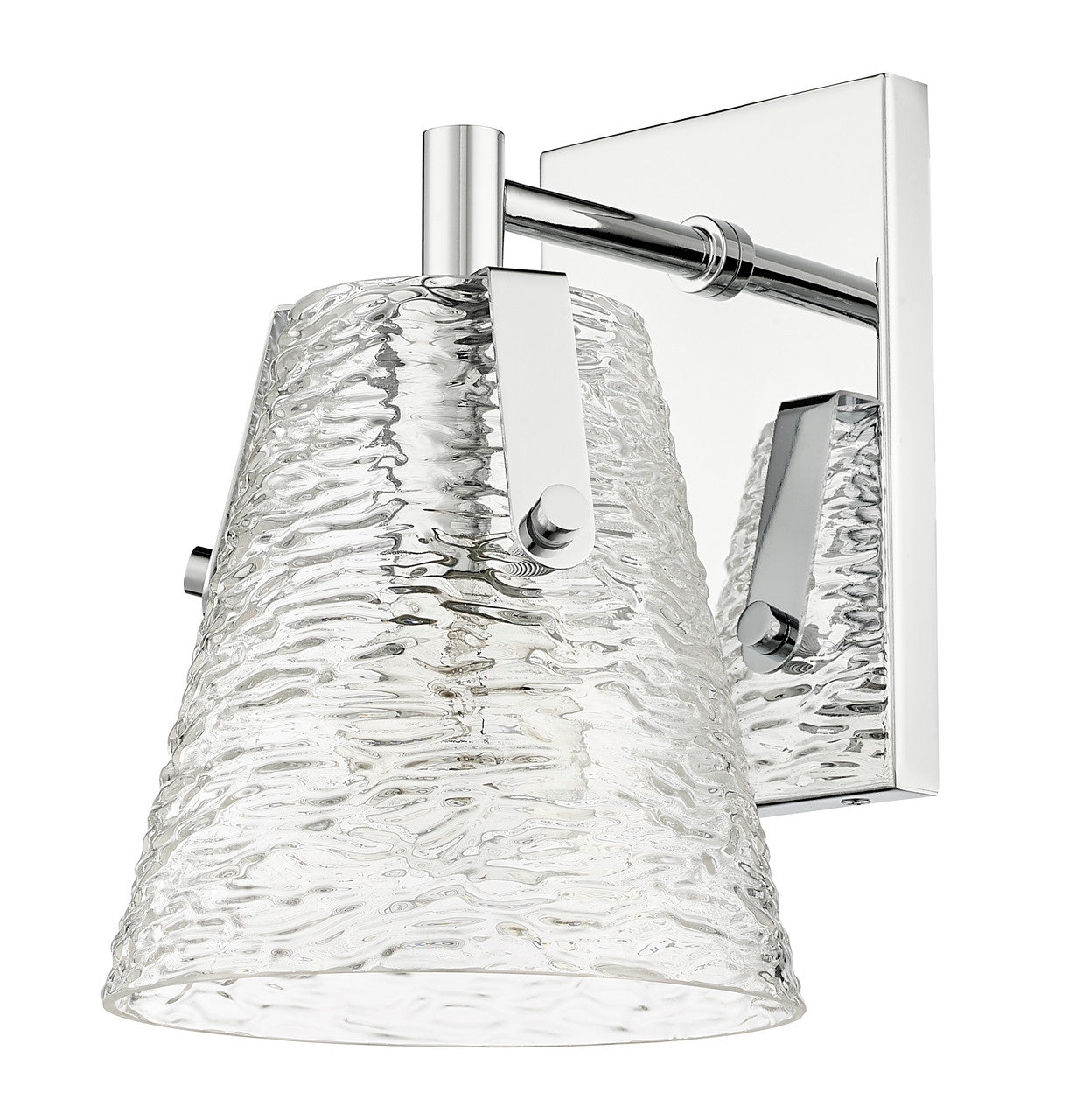 Z-Lite Analia 1 Light Wall Sconce in Chrome 1101-1S-CH