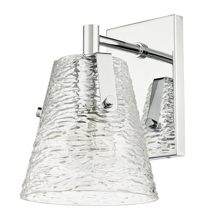 Z-Lite Analia 1 Light Wall Sconce in Chrome 1101-1S-CH