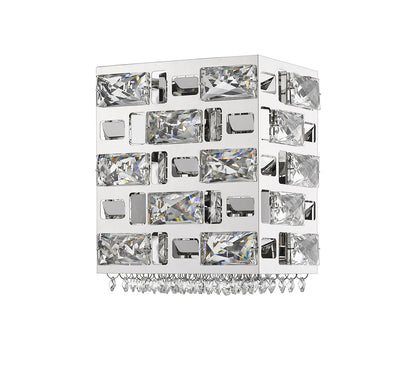 Z-Lite Aludra 1 Light Wall Sconce in Chrome 912-1S-CH