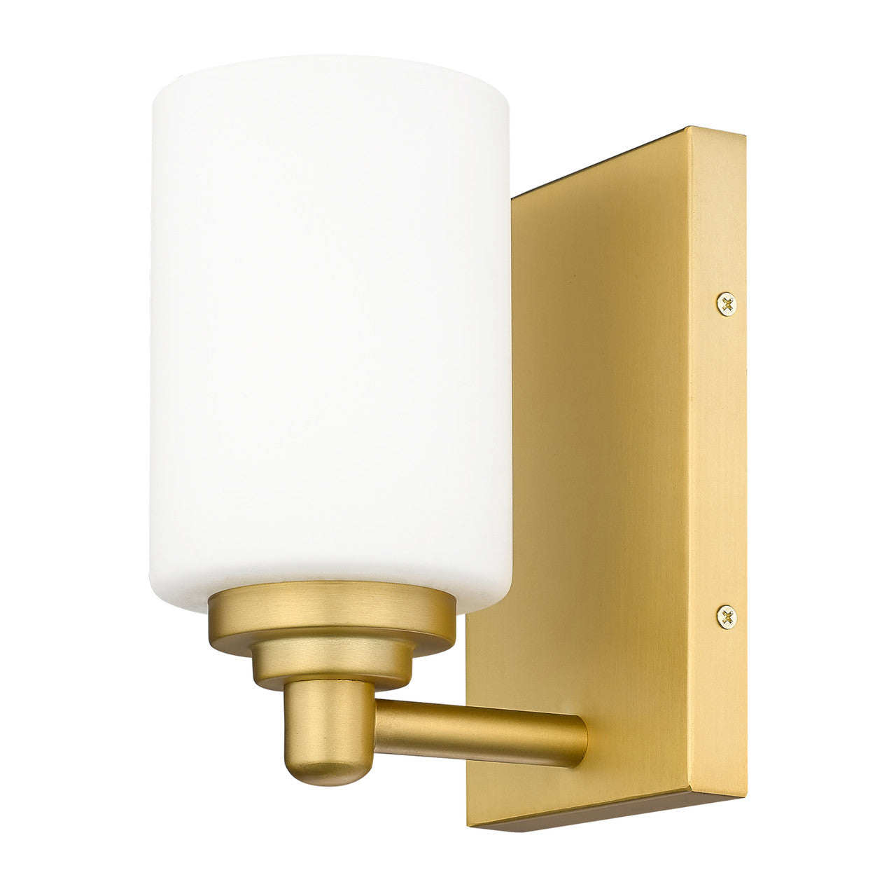 Z-Lite Soledad 1 Light Wall Sconce in Brushed Gold 485-1S-BG