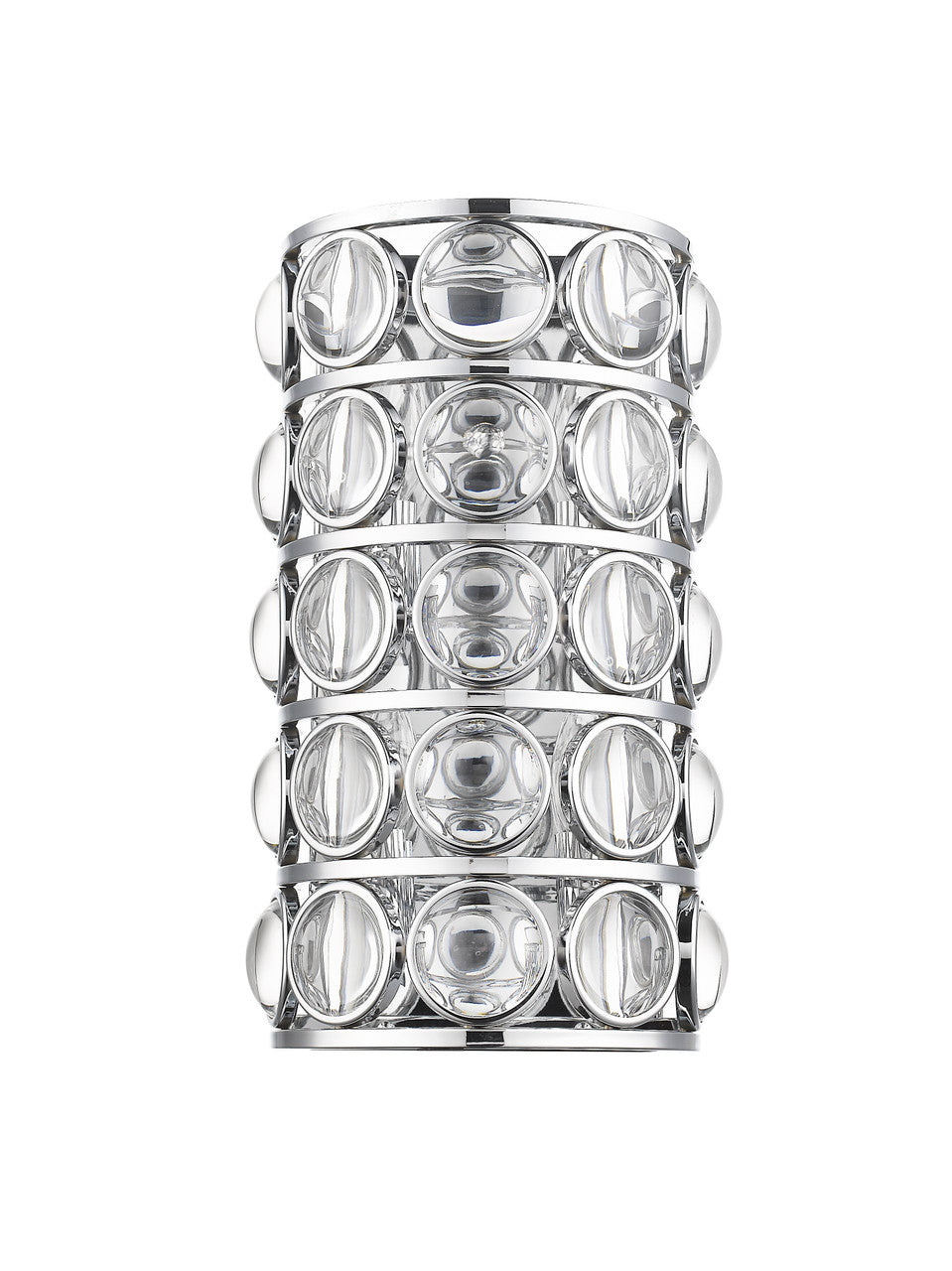 Z-Lite Eternity 4 Light Wall Sconce in Chrome 4004-4S-CH