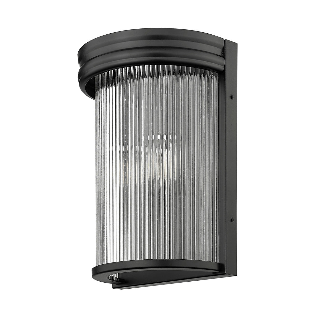 Z-Lite Carnaby 2 Light Wall Sconce in Matte Black 7504-2S-MB