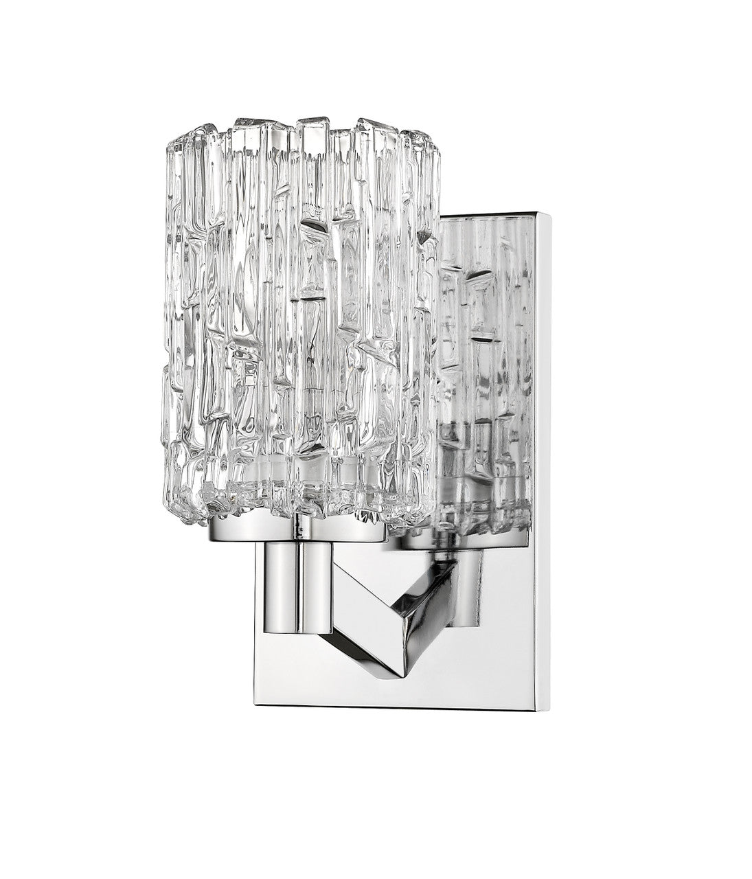 Z-Lite Aubrey 1 Light Wall Sconce in Chrome 1931-1S-CH