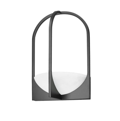 Z-Lite Devon 2 Light Wall Sconce in Matte Black 1947-2S-MB