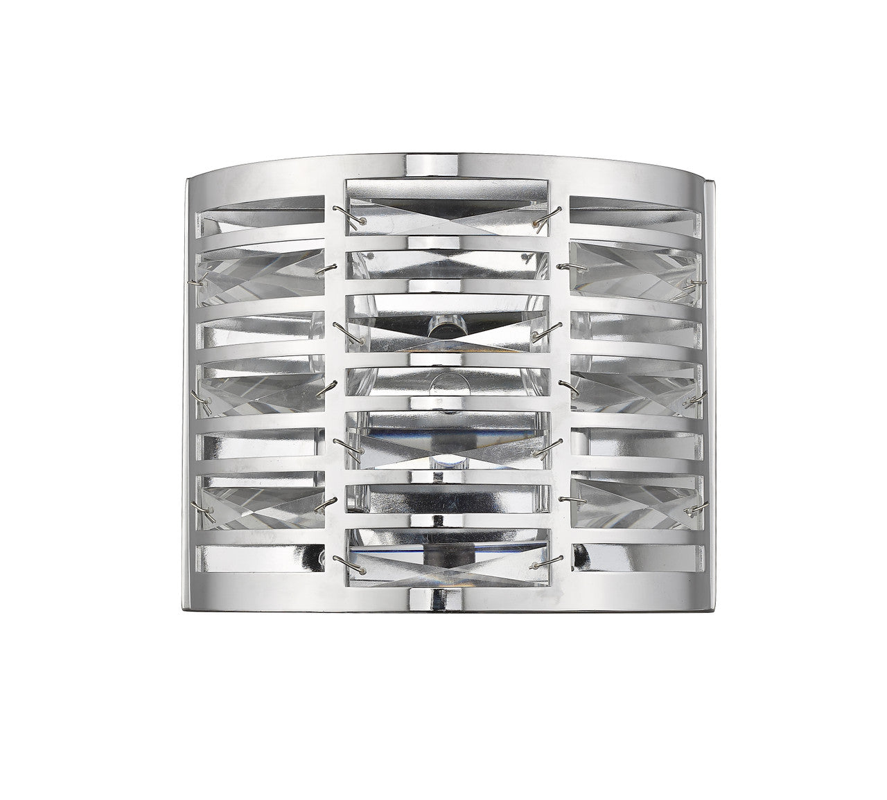 Z-Lite Cronise 2 Light Wall Sconce in Chrome 469-2S-CH