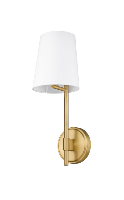 Z-Lite Winward 1 Light Wall Sconce in Olde Brass 816-1S-OBR