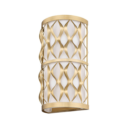 Z-Lite Harden 2 Light Wall Sconce in Modern Gold 1948-2S-MGLD