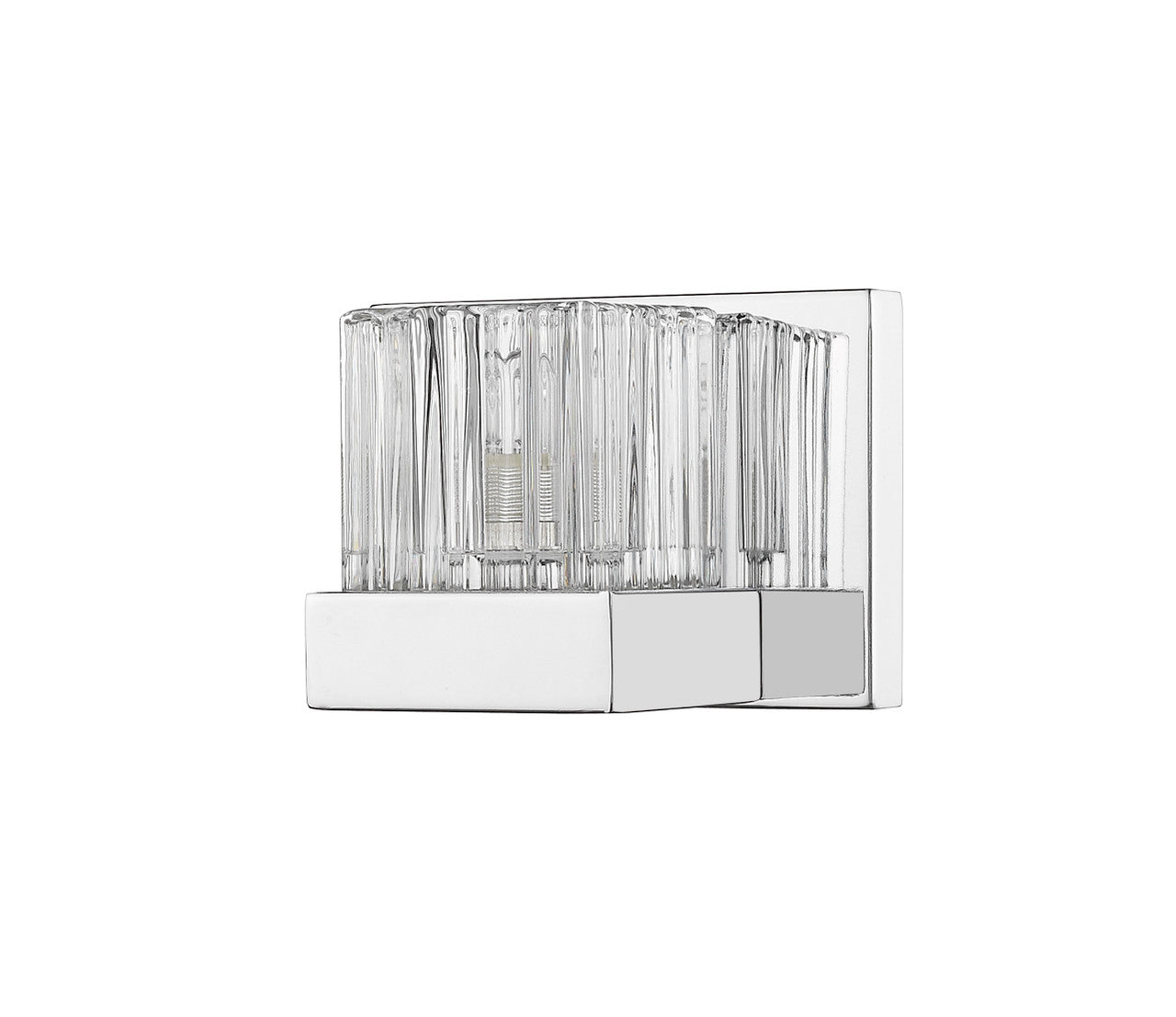 Z-Lite Fallon 1 Light Wall Sconce in Chrome 468-1S-CH-LED