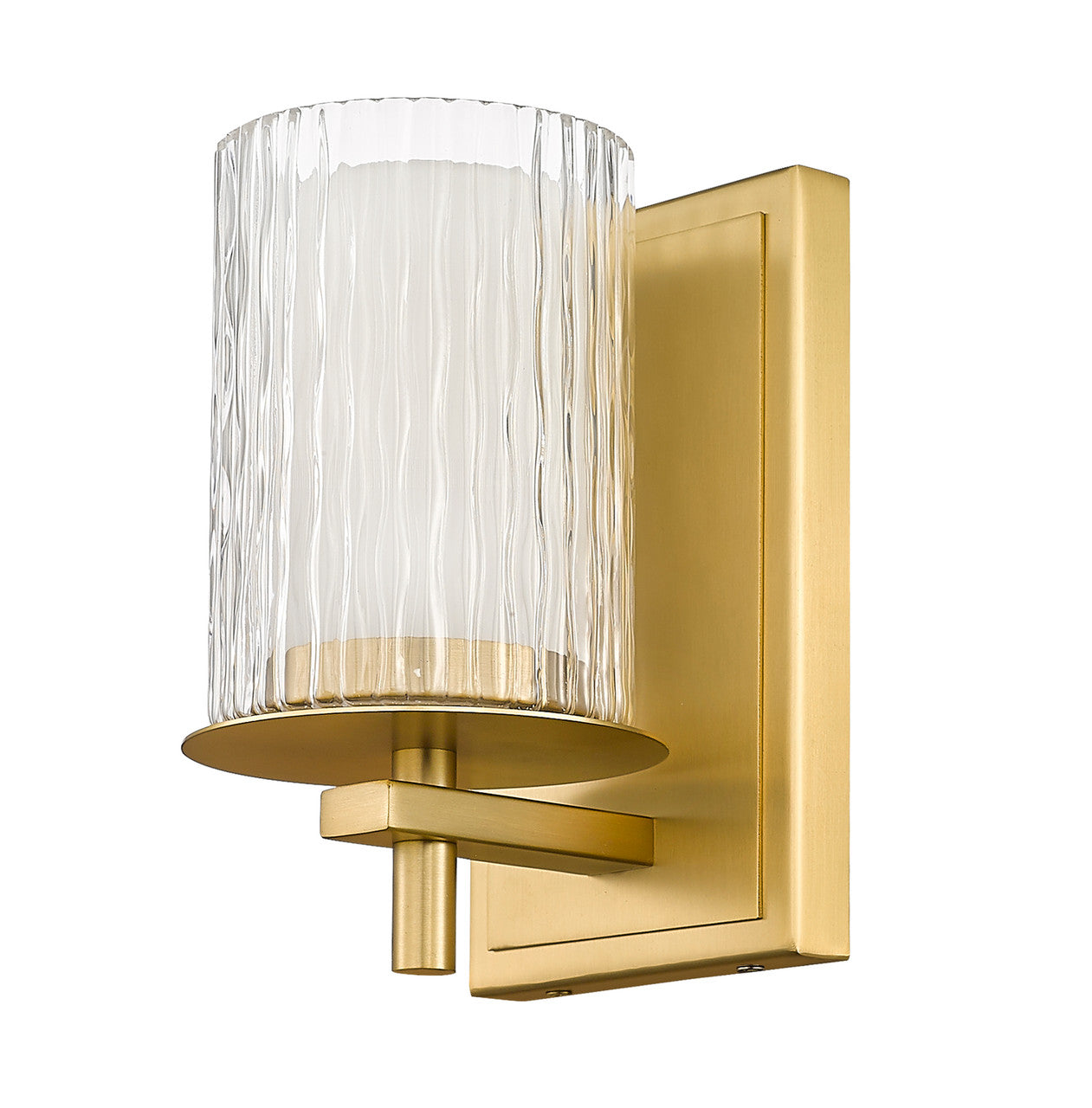 Z-Lite Grayson 1 Light Wall Sconce in Modern Gold 1949-1S-MGLD