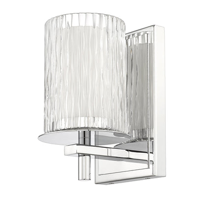 Z-Lite Grayson 1 Light Wall Sconce in Chrome 1949-1S-CH