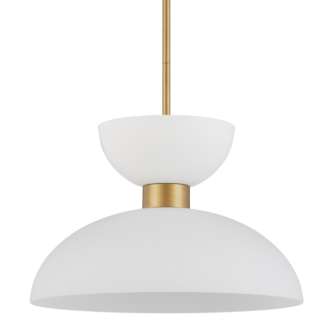 Currey & Co. Zevio White Pendant 9000-1094