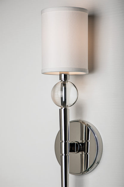 Hudson Valley Lighting Rockland Wall Sconce in Polished Nickel 8421-PN