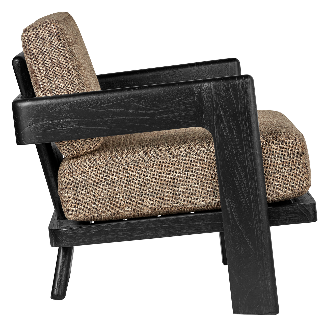 Currey & Co. Theo Lounge Chair, Rig Otter 7000-0752