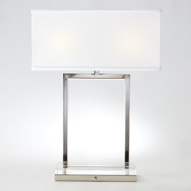 Global Views Mini Crystal Slab Lamp 8.82307