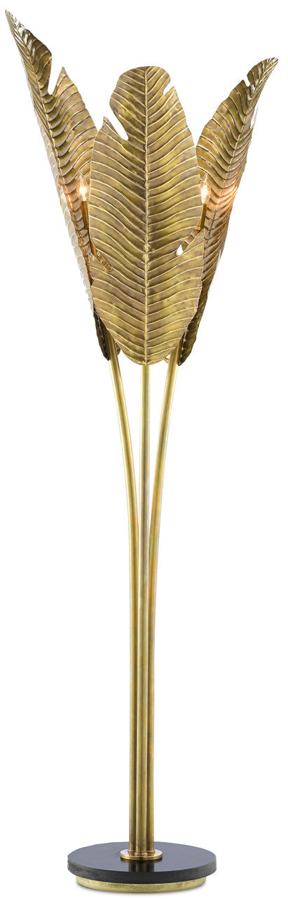 Currey & Co. Tropical Floor Lamp 8000-0071