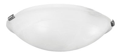 Livex Lighting Oasis Collection 4 Light Brushed Nickel Ceiling Mount in Brushed Nickel 8013-91