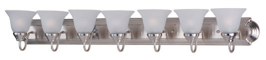 Maxim Essentials 7-Light Bath Vanity in Satin Nickel 8016FTSN