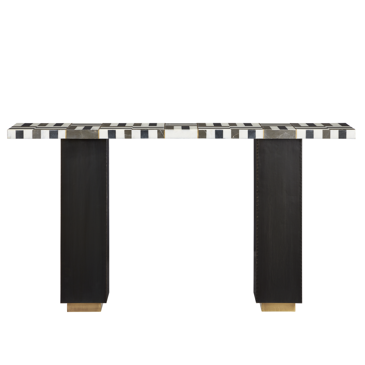 Currey & Co. Gentry Marble Console Table 3000-0240