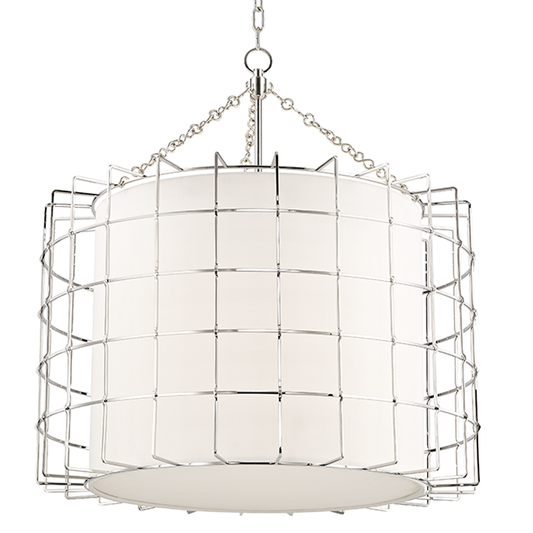 Hudson Valley Lighting Sovereign Chandelier in Polished Nickel 1531-PN