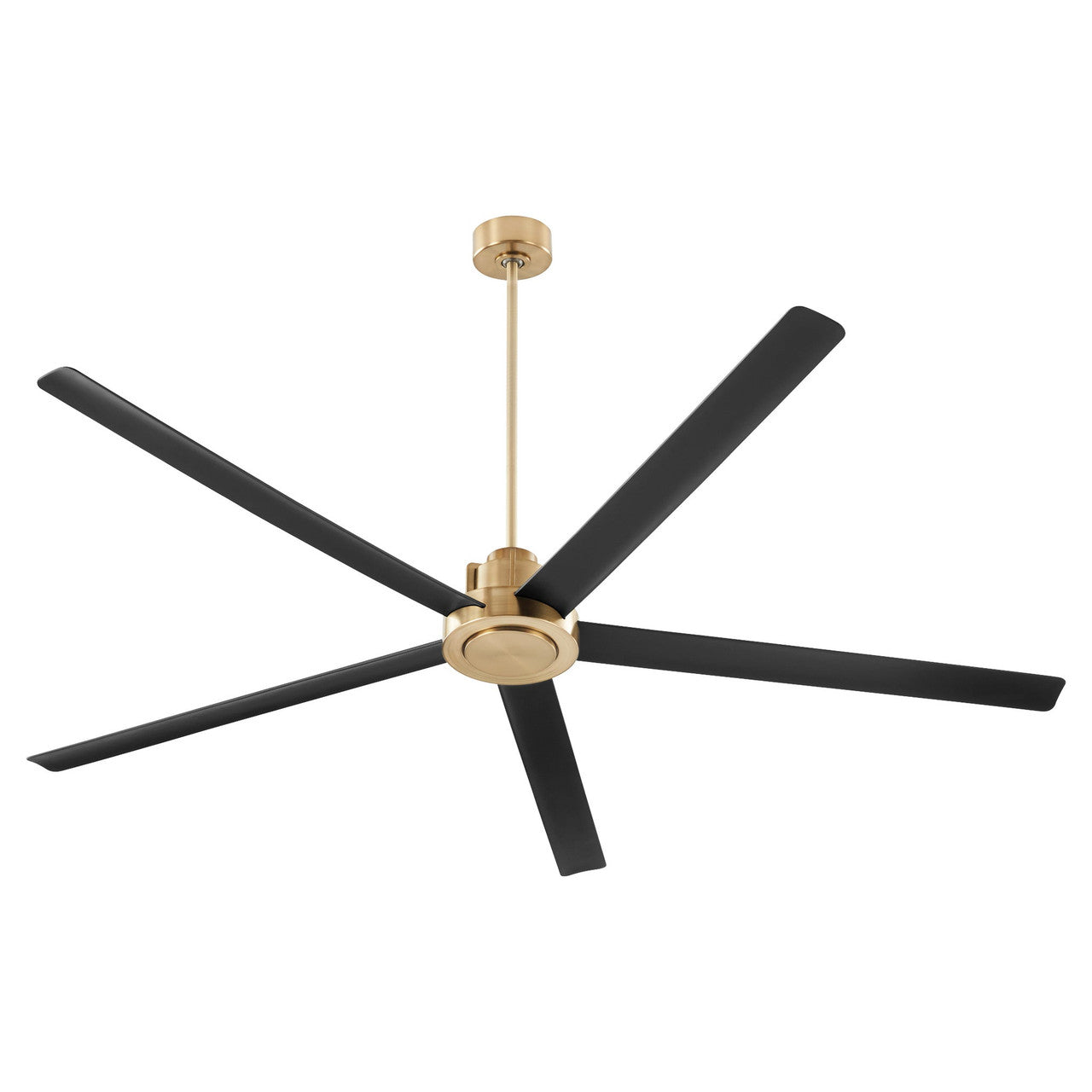 Quorum Revel Ceiling Fan in Aged Brass 80805-8059