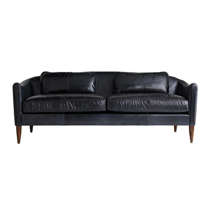 Arteriors Home Vincent Sofa Ink Leather 8110