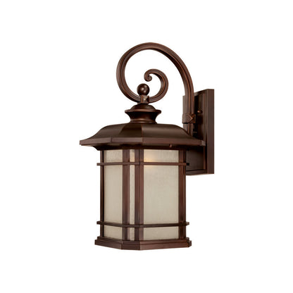 Acclaim Lighting Somerset 1-Light Architectural Bronze Wall Light in Architectural Bronze 8122ABZ