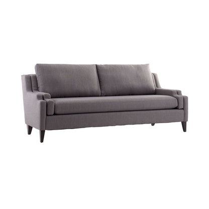 Arteriors Home Nola Sofa Soot Textured Tweed Grey Ash 8135