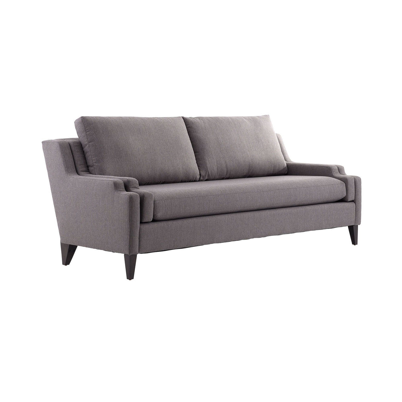 Arteriors Home Nola Sofa Soot Textured Tweed Grey Ash 8135