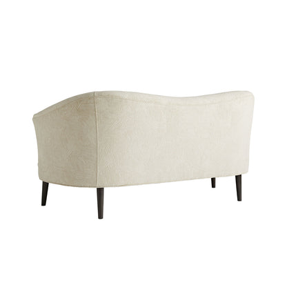 Arteriors Home Duprey Settee Textured Ivory Grey Ash 8141