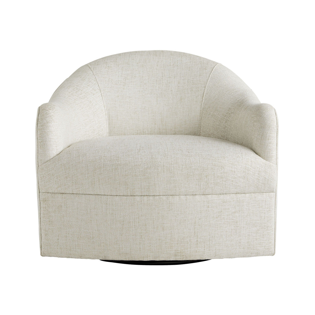 Arteriors Home Delfino Chair Frost Linen Swivel 8143