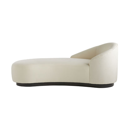 Arteriors Home Turner Chaise Muslin Grey Ash, Left Arm 8147