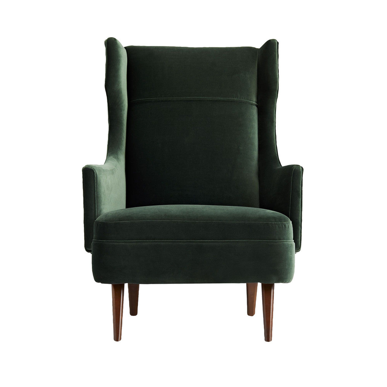 Arteriors Home Budelli Wing Chair Forest Velvet 8149