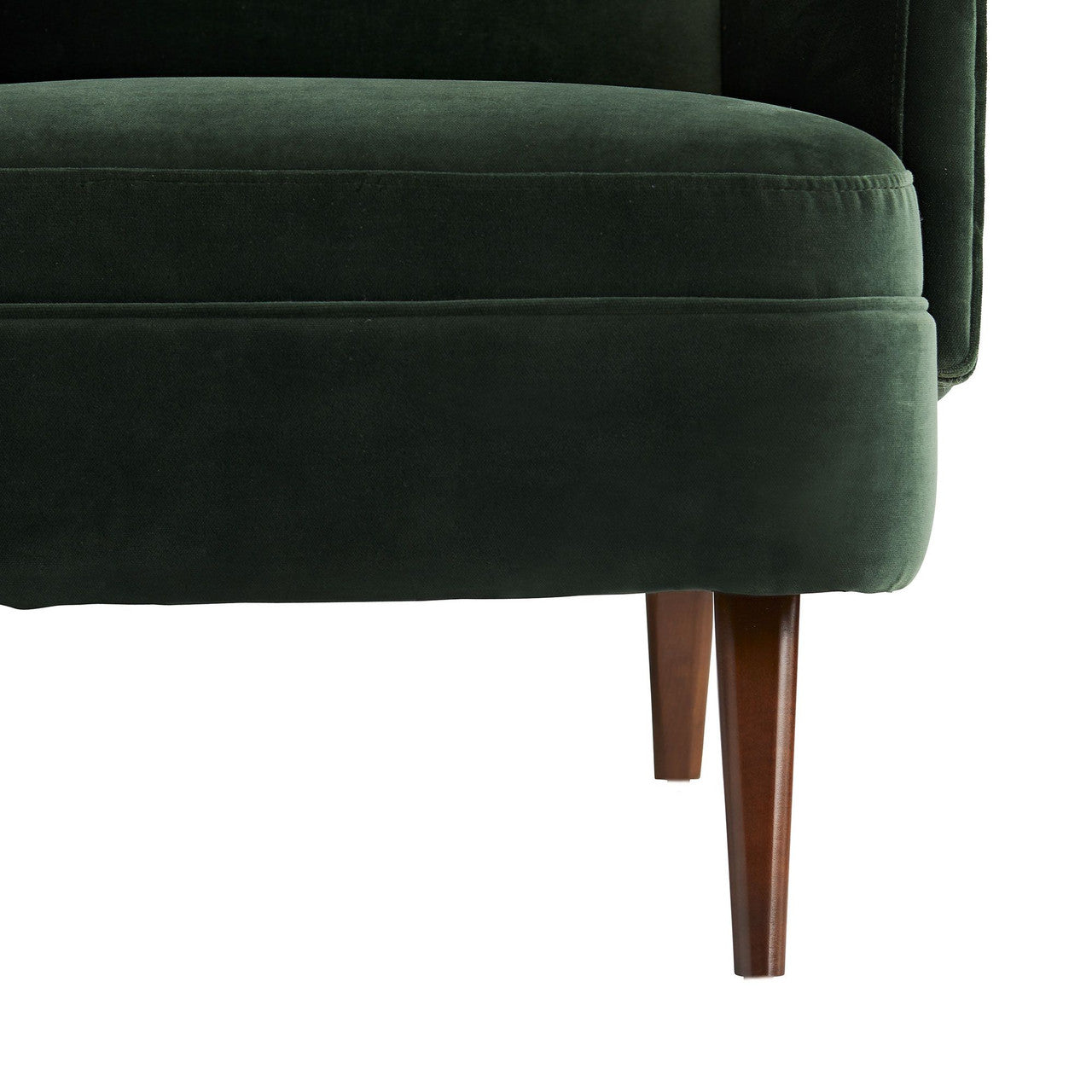 Arteriors Home Budelli Wing Chair Forest Velvet 8149