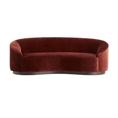 Arteriors Home Turner Small Sofa Paprika Velvet 8150